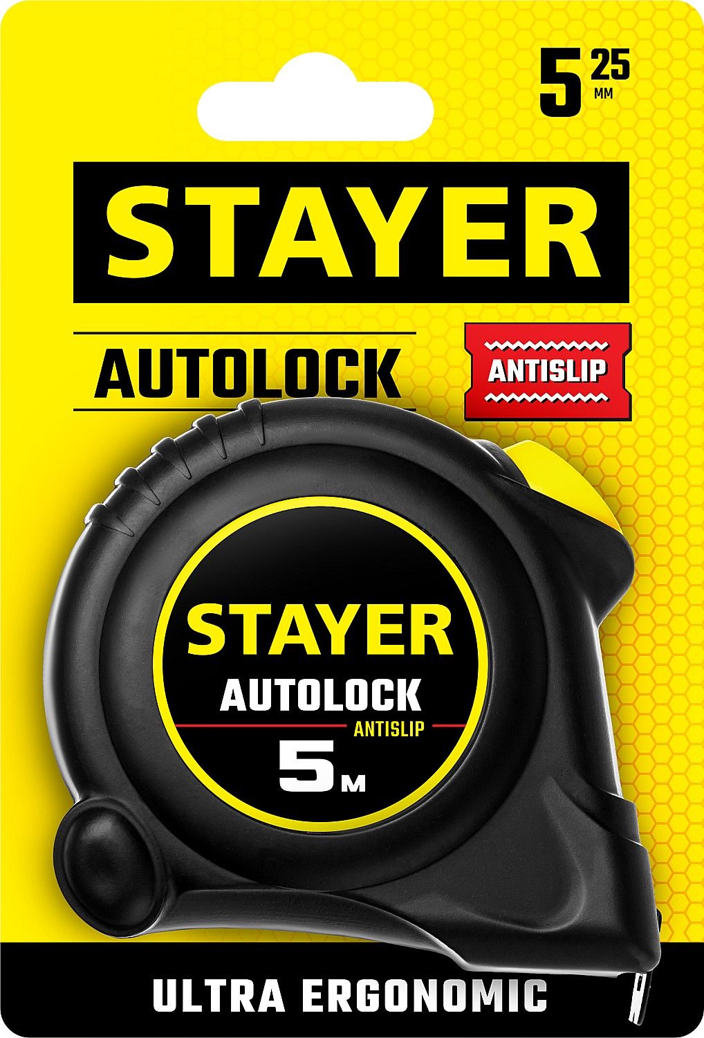 Рулетка измерительная с автостопом Stayer Autolock - фото
