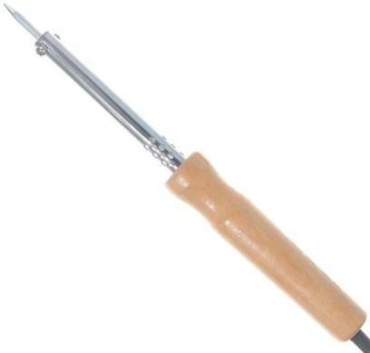 Паяльник электрический 40 Вт конусное жало деревянная рукоятка Stayer MAXTerm 55310-40 - фото