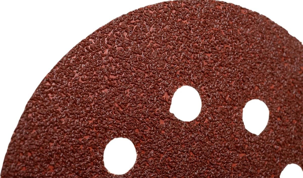 Круг шлифовальный самозацепляющийся с отверстиями 125 мм Р40 Stayer Prof 3580-125-040, 5 шт - фото