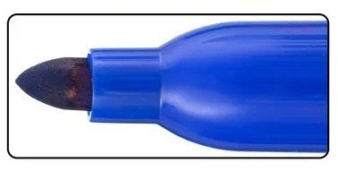 Набор перманентных маркеров 6 цветов, MC-95000-6 - фото