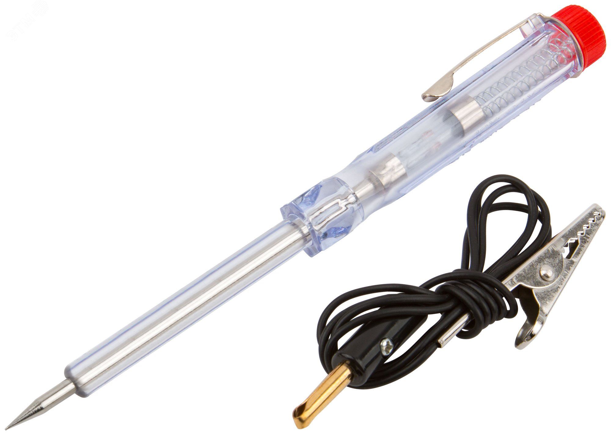 Отвертка индикаторная 100-500 V, 190 мм КУРС 56504 - фото