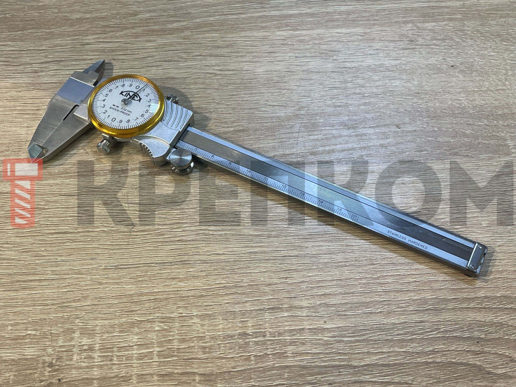 Штангенциркуль стрелочный ШЦК-1 0,02 мм DIN 862 Kinex - фото