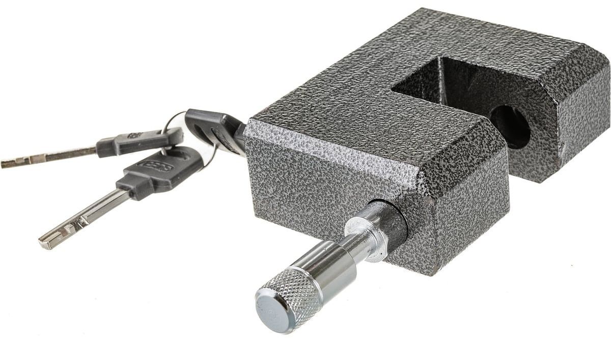 Замок навесной APECS PD-16-90-Blister, чугун - фото