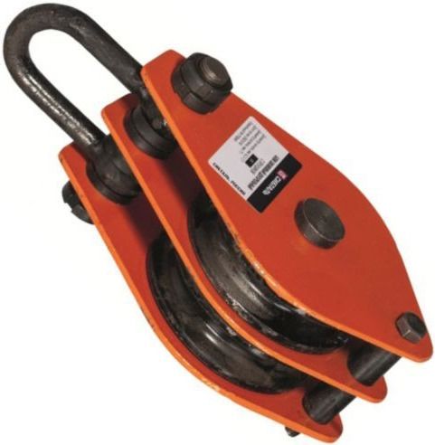 Блок шкивовый двухрольный с проушиной под канат 7-11 мм 2 т Сибталь 00016673 - фото