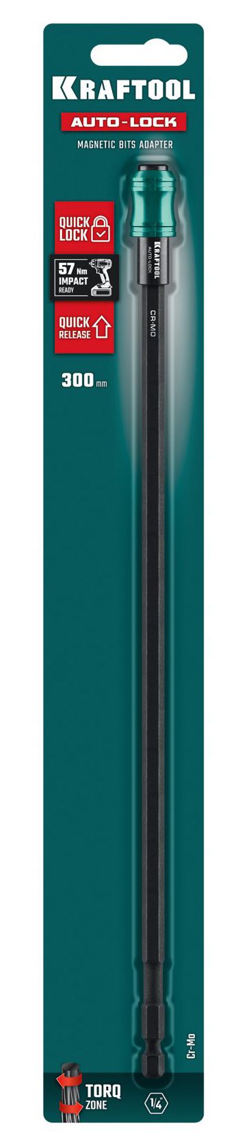 Адаптер ударный для шуруповертов Auto-Lock Kraftool - фото