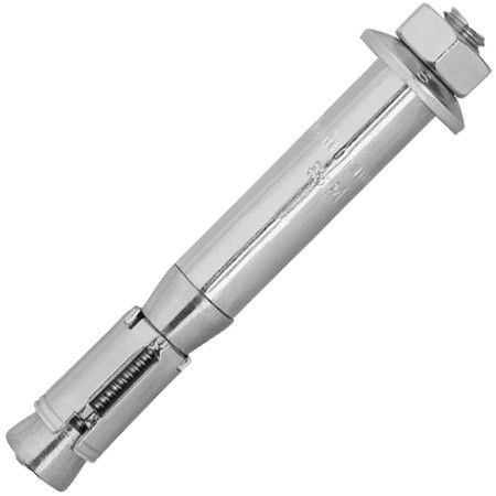 Анкер с гайкой для высоких нагрузок М10-15/70/5 Sormat B 9655070005, оцинкованная сталь - фото
