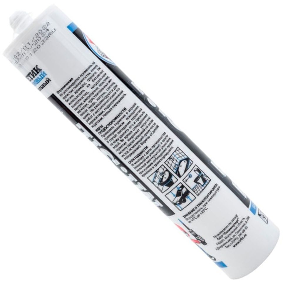 Герметик силиконовый универсальный атмосферостойкий 280 мл Mr. SiL 25002-024 прозрачный - фото