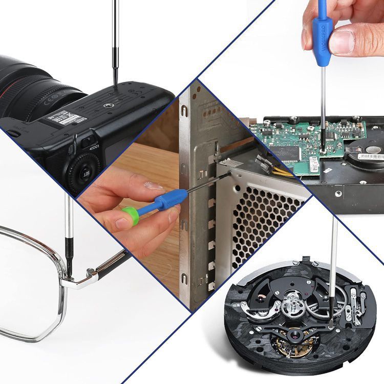 Набор прецизионных отверток Workpro WP200530, 10 шт - фото