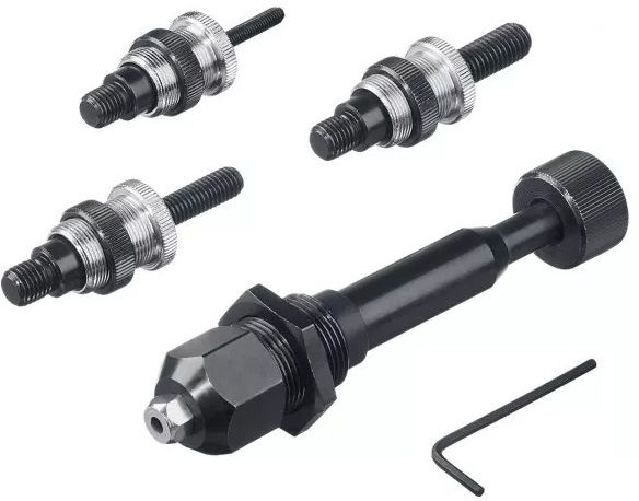 Заклепочник Combo2-M10 на 2 вида заклёпок с оснасткой М6 - М10 и 3,2 - 6,4 мм Kraftool 31181, в кейсе - фото