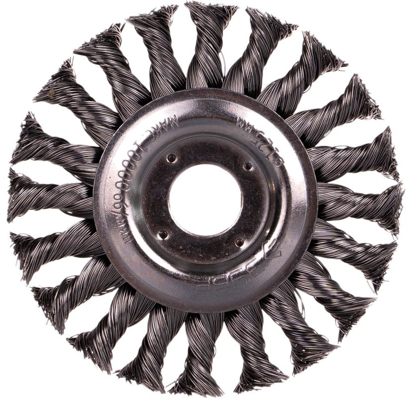 Щетка дисковая жгутированная для УШМ Профессионал ЗУБР  - фото