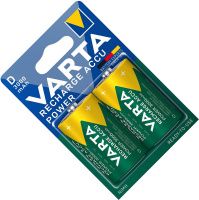 Аккумуляторы тип D 3000 мАч Varta Power Accu 56720101402, в блистере 2 шт