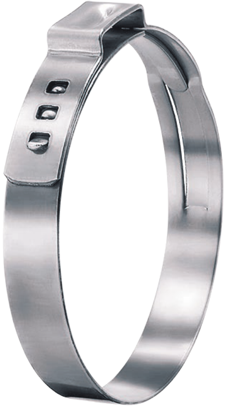 Хомут ШРУСа, большой замок 350х7 мм VERS NA001676, нержавеющая сталь W2 - фото