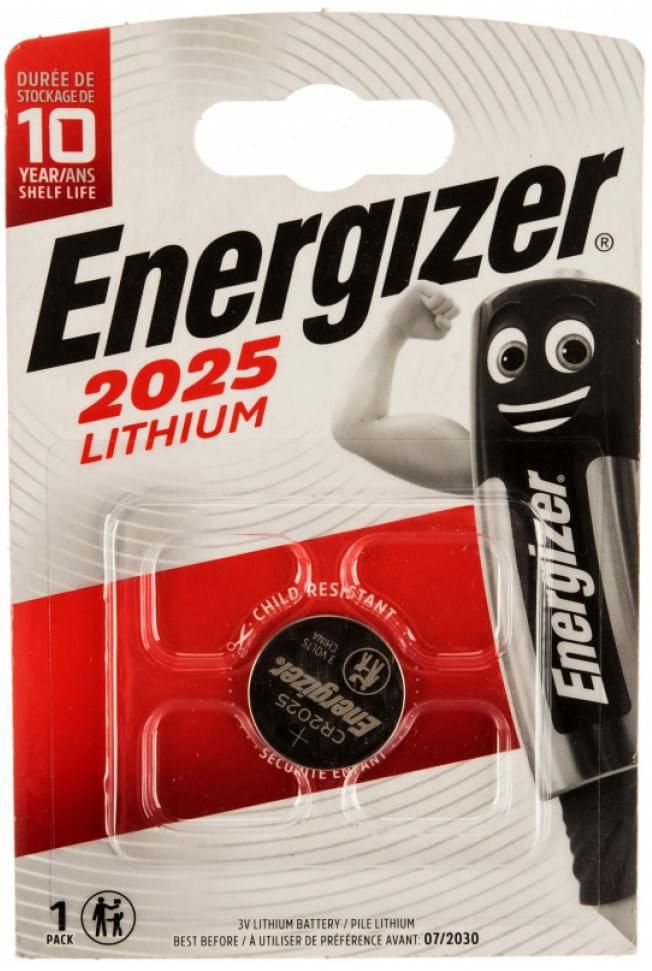 Батарейки Energizer CR2025 - фото