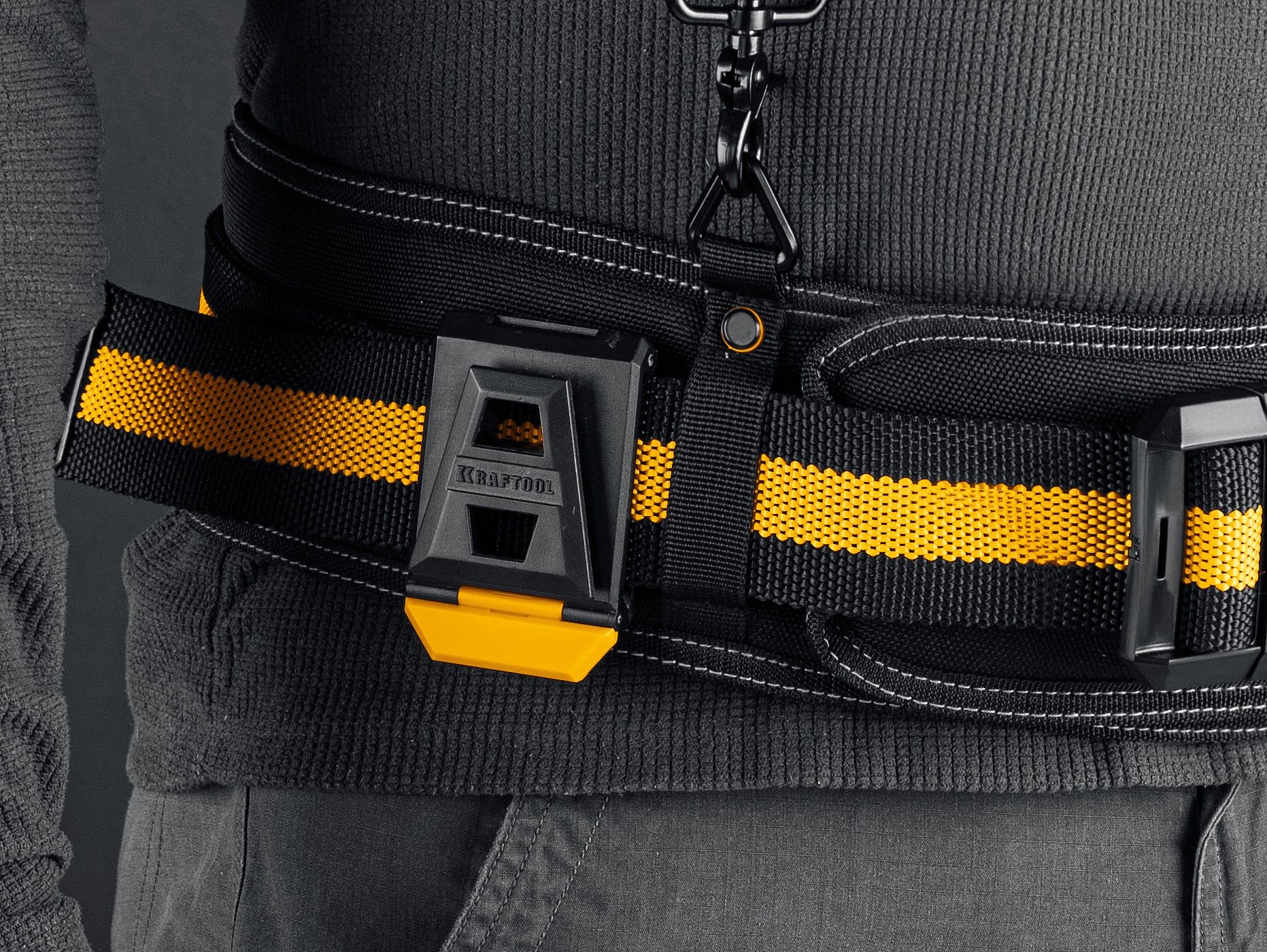 Сумка поясная с креплением FastClip KP- 5 Kraftbuilt Kraftool 38778 - фото