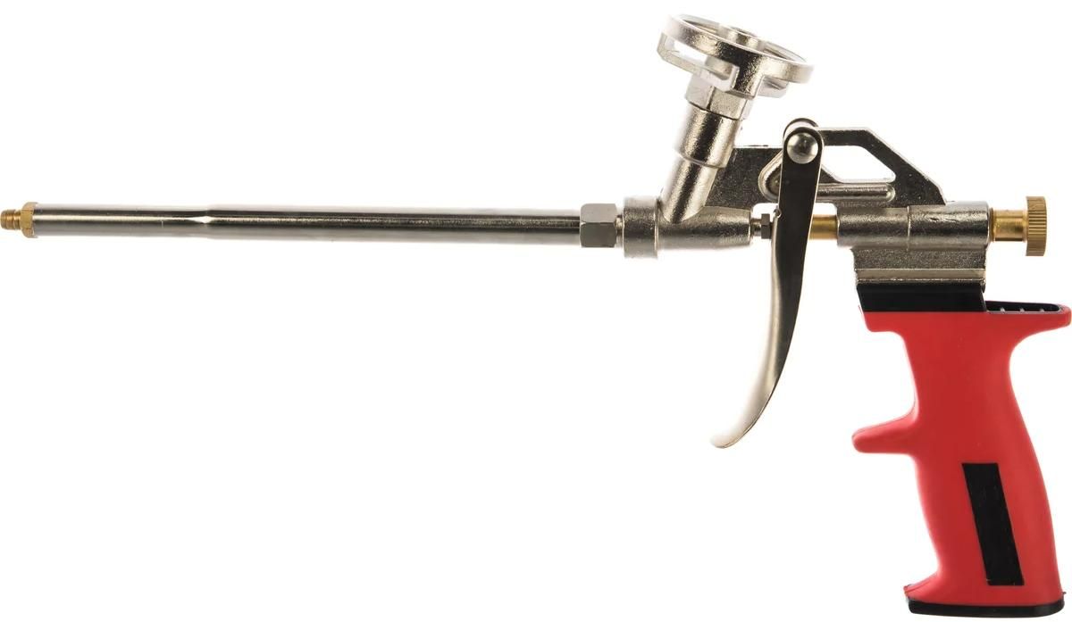 Пистолет для монтажной пены, металлический корпус с прорезиненной ручкой FIT 14274 - фото