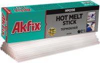 Термоклей для клеевых пистолетов d=8 мм 1 кг HM208, Akfix GA121, коробка 25 шт