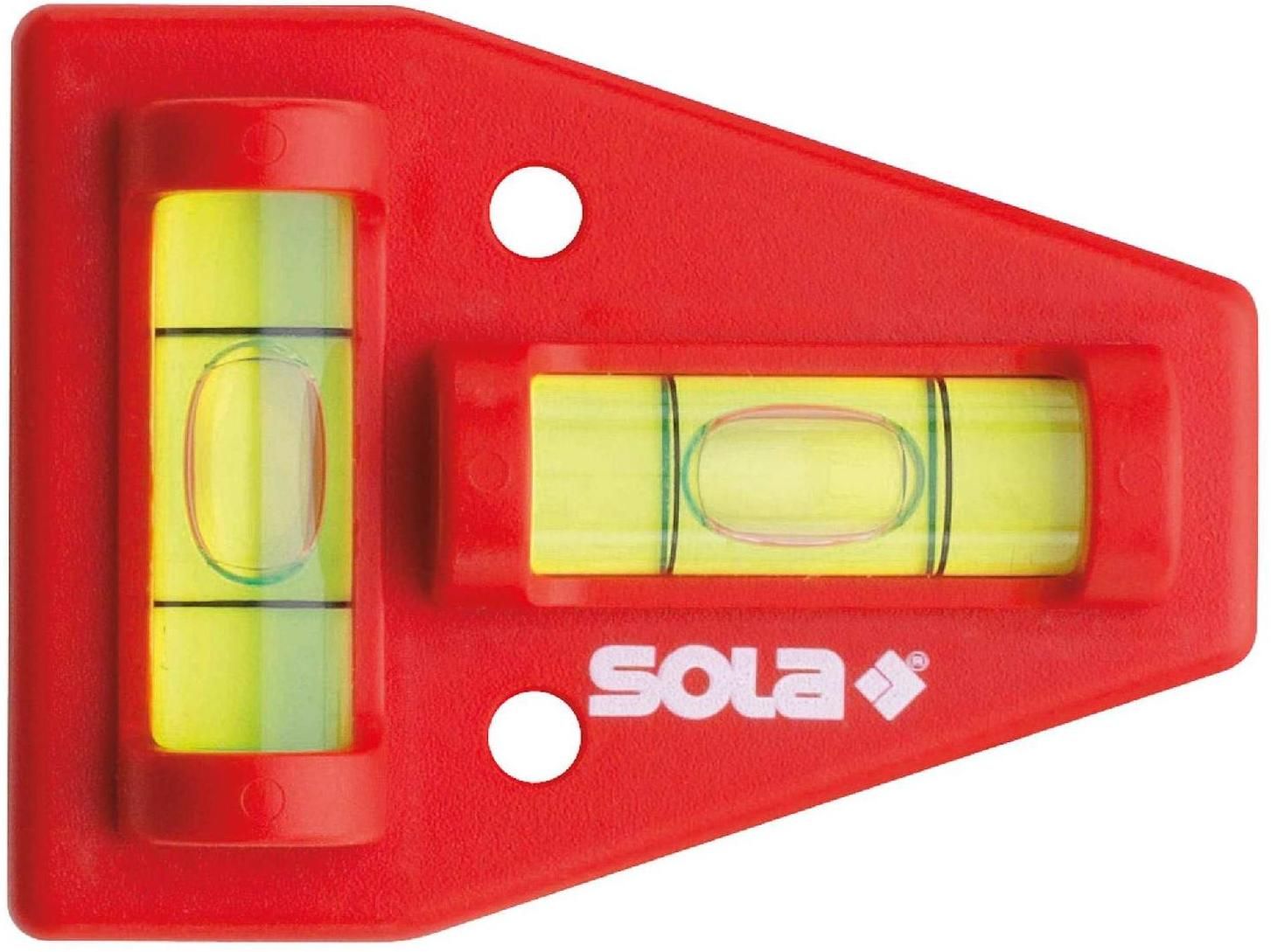Изображение товара Строительный уровень SOLA K5 01430920 с двумя глазками и ударопрочным корпусом