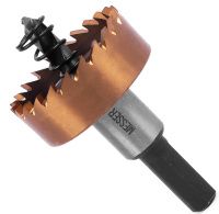 Коронка по металлу 30 мм с центратором и пружиной, ц/х, Messer 21-02-030, HSS-TiN