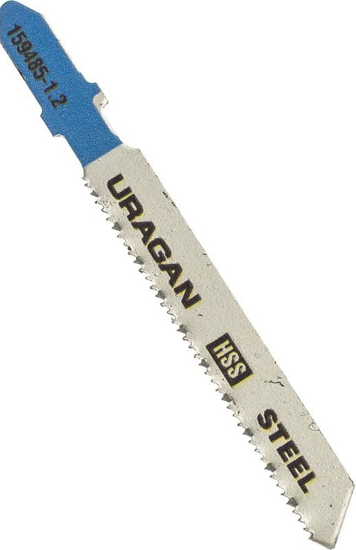 Полотна по металлу T118A для электролобзика 50х1,2 мм Uragan 159485-1.2_z02, сталь HSS, 2 шт - фото