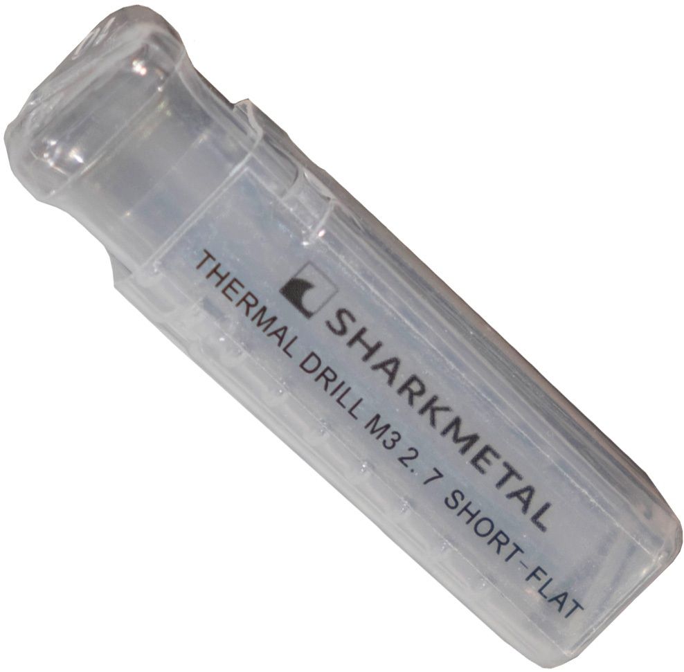 Термосверло по металлу короткое торцующее Sharkmetal, сталь HSS - фото