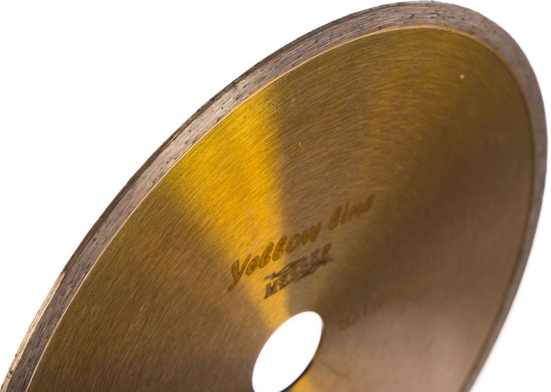 Диск алмазный со сплошной кромкой YL по керамической плитке 180 мм, Messer 01-21-181 - фото