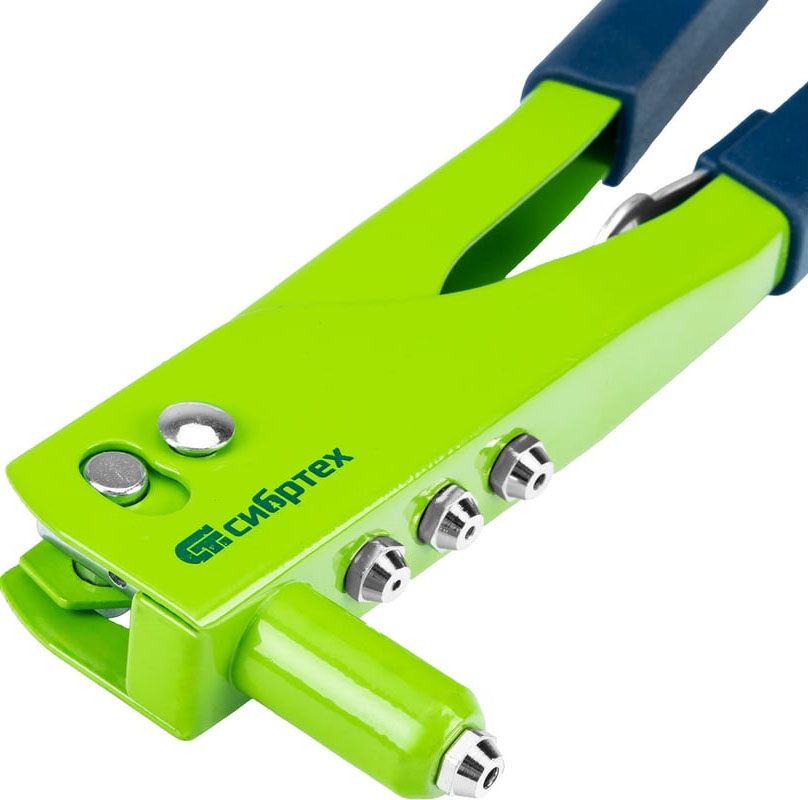 Заклепочник ручной вытяжной одноручный (2.4-4.8 мм) 260 мм, Сибртех 40541 - фото