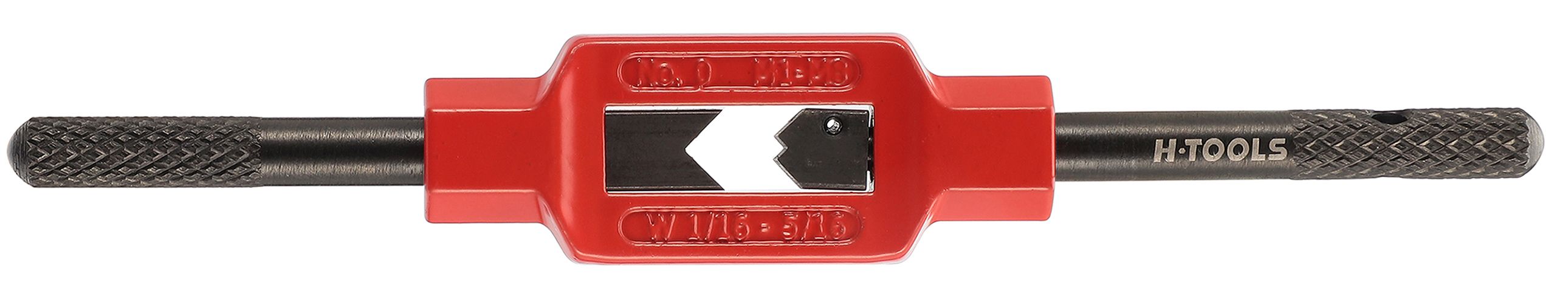 Вороток для метчиков №0 M1-M8 (2,0-5,0 мм) 125 мм DIN 1814 H-Tools 08800020 - фото