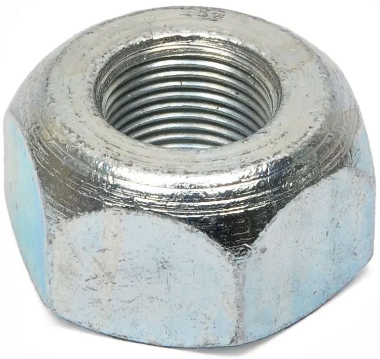 Гайка колесная М20х1,5 250712-п29, оцинкованная сталь - фото