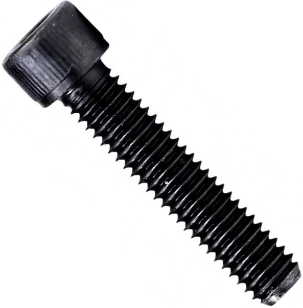 Винт дюймовый BSW 1/2-12 х 3 1/4 (82,6 мм) DIN 912, класс прочности 12.9, сталь без покрытия - фото