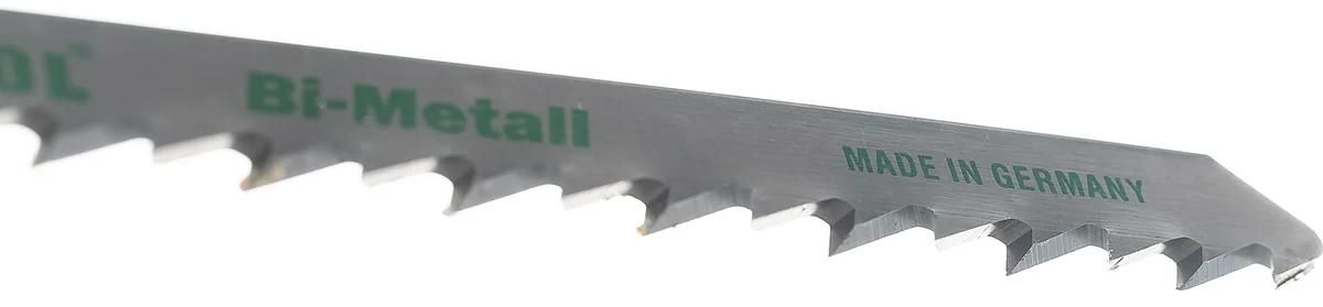 Полотно по дереву для лобзика 100/75 мм, быстрый рез T144DF Kraftool 159520-4, биметалл, 2 шт - фото