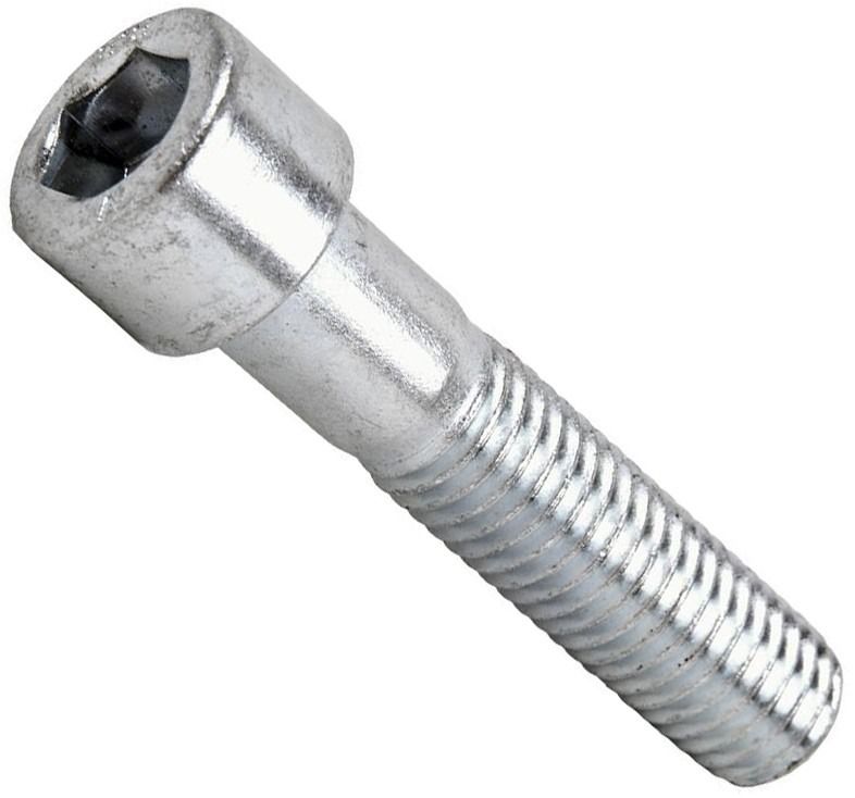 Винт с цилиндрической головкой и внутренним шестигранником М3х10 DIN 912, класс прочности 12.9, оцинкованная сталь - фото