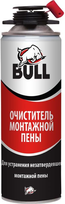 Очиститель монтажной пены Bull FC800, 500 мл - фото