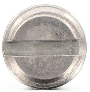 Винт установочный с засверленным концом DIN 438, нержавеющая сталь А2 - фото