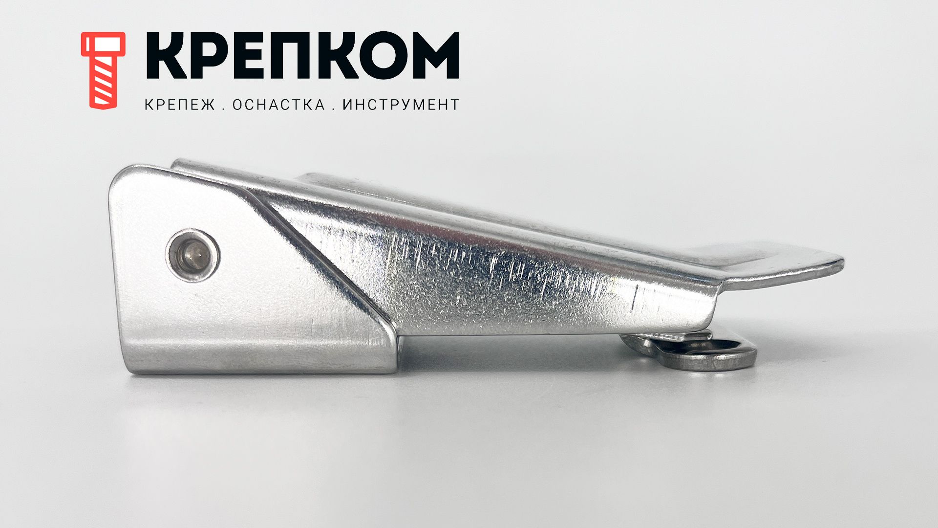 Замок-защелка L=60, 8053-L, нержавеющая сталь А2 - фото