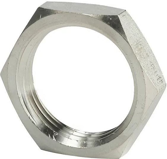Контргайка 15 мм ГОСТ 8961-75, оцинкованная сталь - фото