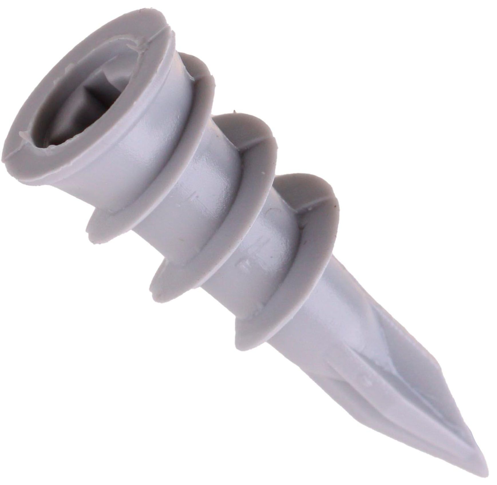 Дюбель для гипсокартона DRIVA со сверлом и шурупом, нейлон - фото