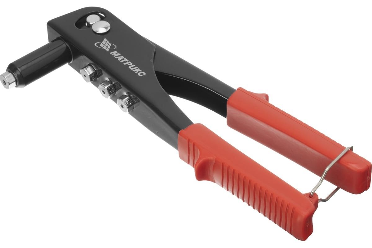 Заклепочник ручной вытяжной литой (2.4-4.8 мм) 225 мм, Matrix 40515М - фото