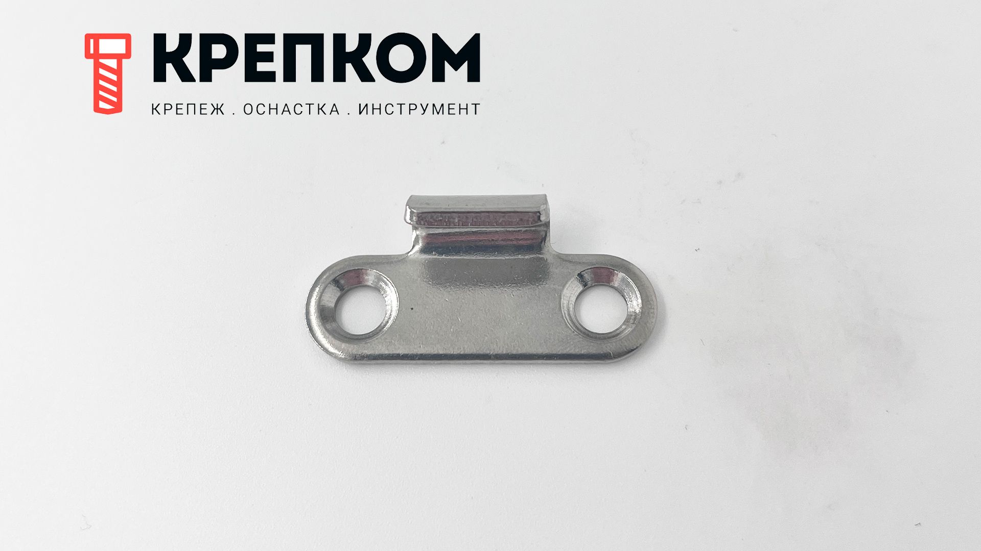 Замок-защелка L=60, 8053-L, нержавеющая сталь А2 - фото