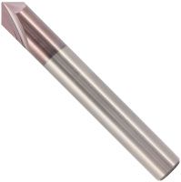 Фреза твердосплавная фасочная 6х50 мм 90° P20 TiALN H-Tools 19500-060