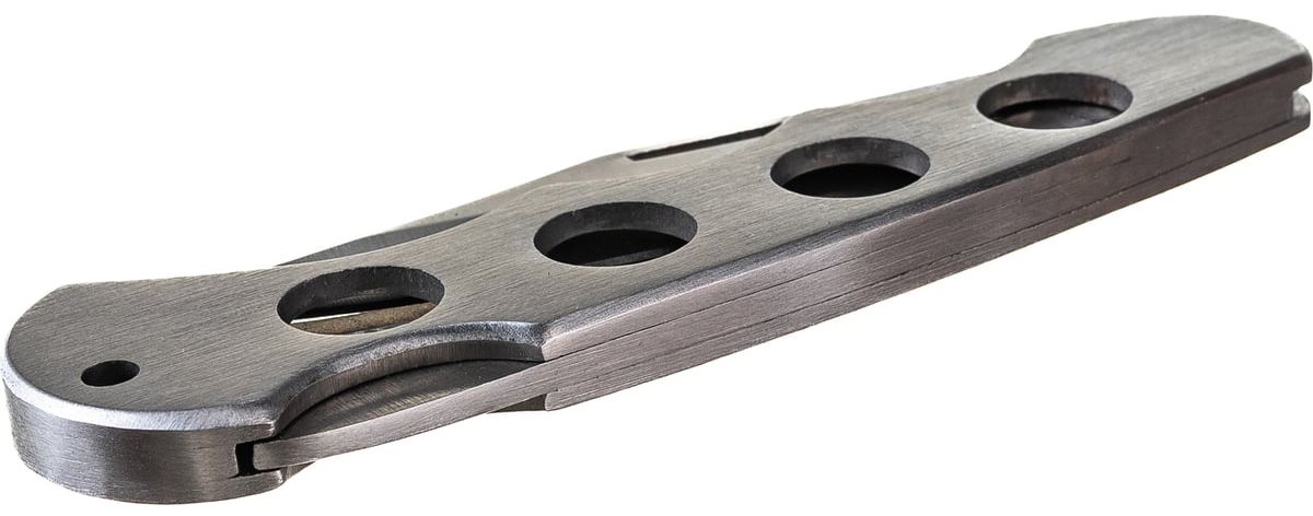 Нож складной цельнометаллический 80 мм с облегченной рукояткой Stayer 47613 - фото