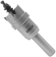 Коронка по металлу ТСТ с центрирующим сверлом и толкающей пружиной 22х5 мм Messer 20-05-022, сталь HSS