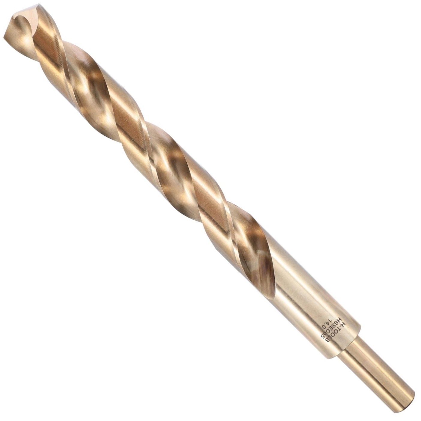 Сверло по металлу 14х160/108 мм DIN 338 HSSE-Co5 130° Pro H-Tools 2005140HT - фото