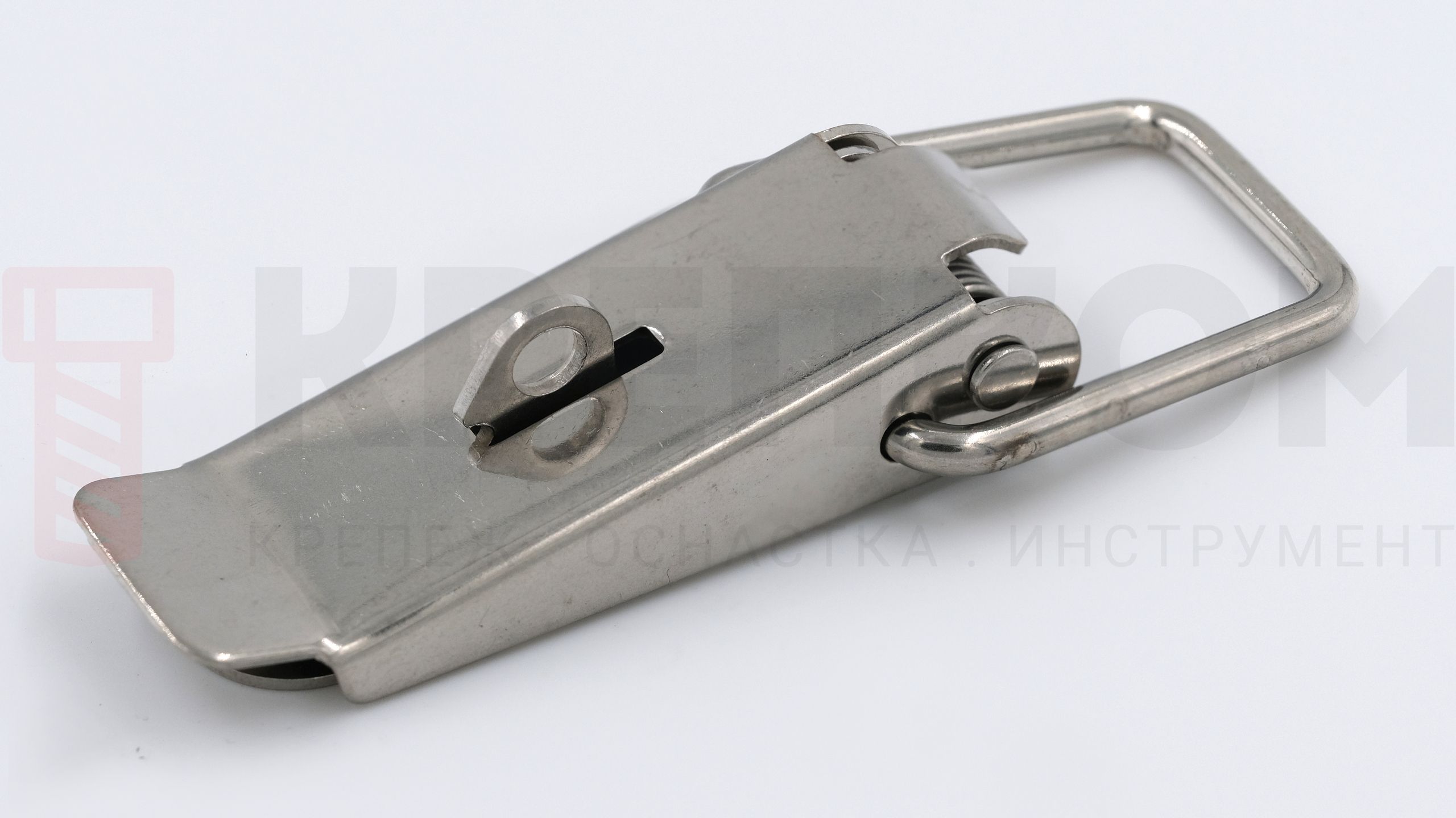 Замок-защелка с ушком L=36 B317C-304, нержавеющая сталь А2 - фото