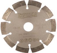 Диск алмазный сегментный FB/M по железобетону 125 мм, Messer 01-15-125