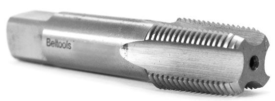 Метчик машинно-ручной конический, исполнение 1, Р6М5 РИ, дюймовая резьба К(NPT) - фото