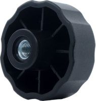 Ручка-фиксатор (барашек) глухая с гайкой Росдюбель