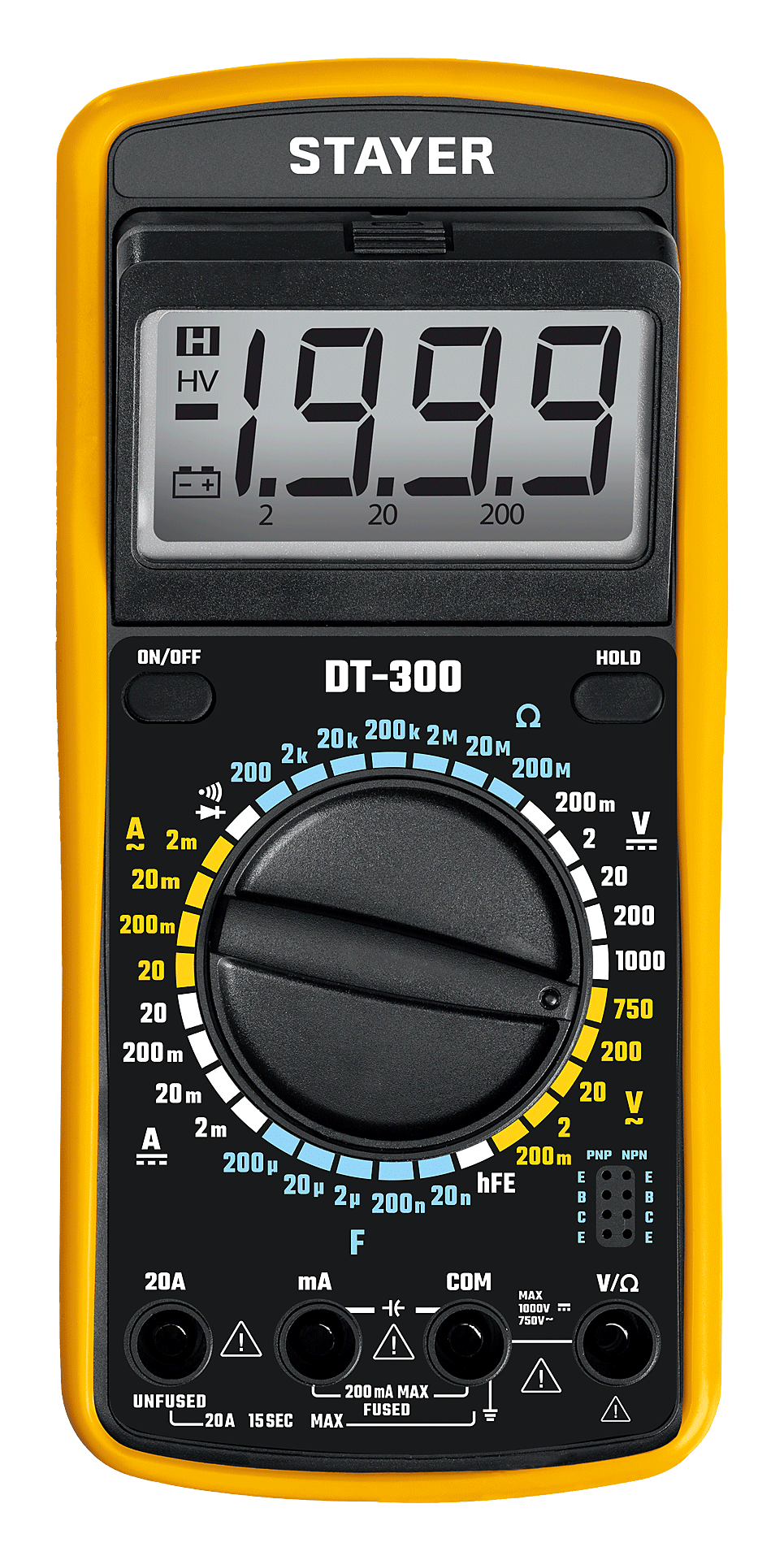 Мультиметр цифровой Stayer DT-300 45321 - фото