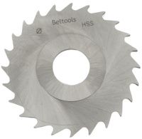 Фреза дисковая прорезная 80х1,6х22 мм, Z24, тип 3, со ступицей HSS РИ ri.174.2206