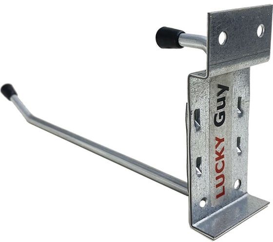 Крюк одиночный прямой 200 мм Lucky Guy ПТ 68002Т08020LG - фото