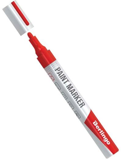 Маркер-краска 2-4 мм PA400 нитро-основа, Berlingo - фото